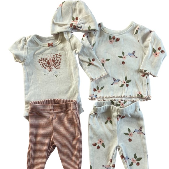 Carter's Other - Carter’s Double Matching Pant Set Newborn